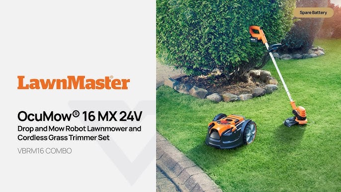 LawnMaster OcuMow 16 Twin Battery